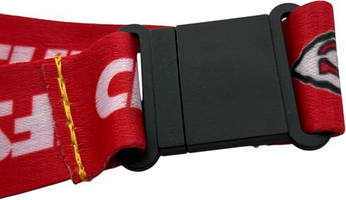 Pro Specialties Group NFL Kansas City Chiefs Ombre Lanyard, Team Colors, One Size in Saudi Arabia