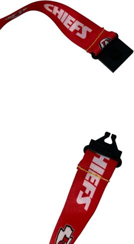 Pro Specialties Group NFL Kansas City Chiefs Ombre Lanyard, Team Colors, One Size in Saudi Arabia