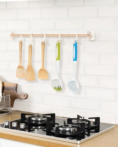 Dish Brush, Dish Scrubber & Kitchen Scrub Brush for Dishes, Pots, Pans, Sink, Cast Iron, Yellow-green 3 Pack in Saudi Arabia