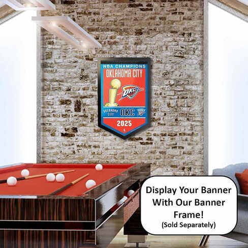 Wincraft Oklahoma City Thunder 2025 Banner Champions Banner in Saudi Arabia