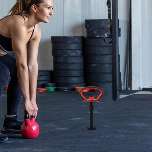 POPETPOP Adjustable Kettle Bell Handle for Home Gym Versatile Dumbbell Grip with Base Nut for Secure Workouts for Weightlifting Strength Training and Bodybuilding in Saudi Arabia