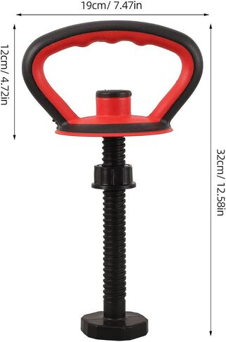 POPETPOP Adjustable Kettle Bell Handle for Home Gym Versatile Dumbbell Grip with Base Nut for Secure Workouts for Weightlifting Strength Training and Bodybuilding in Saudi Arabia