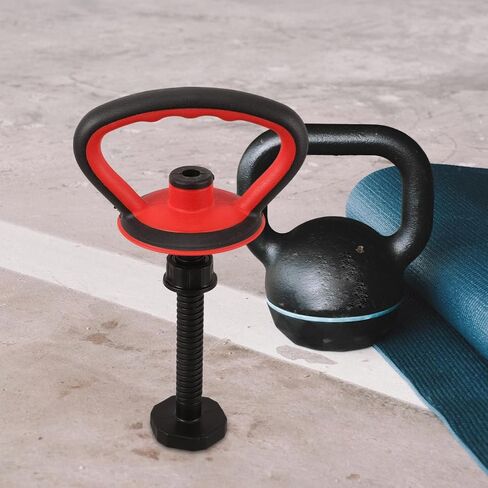 POPETPOP Adjustable Kettle Bell Handle for Home Gym Versatile Dumbbell Grip with Base Nut for Secure Workouts for Weightlifting Strength Training and Bodybuilding in Saudi Arabia