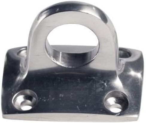 Montour Line Large Loop Wall Plate for Hanging Ropes in Satin Brass, Post Queue Line Barrier for Movie Theaters, Grand Openings, Hotels in Saudi Arabia