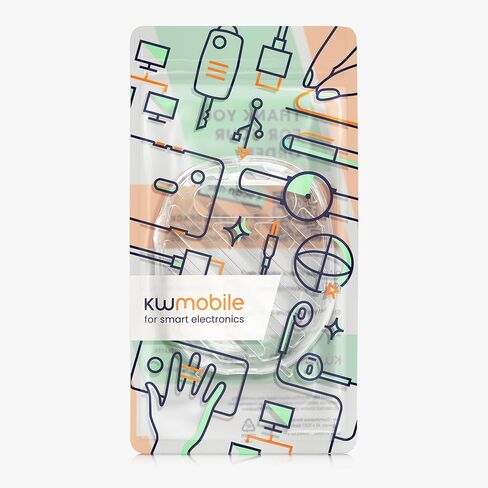 حالة Kwmobile لـ JBL Clip 5 Caseer Case - TPU غطاء واقي مع حامل صغير لمكبر صوت بلوتوث - شفاف in Saudi Arabia