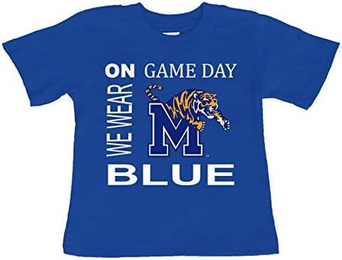 Memphis Tigers on Game Day Baby/Toddler T-Shirt in Saudi Arabia