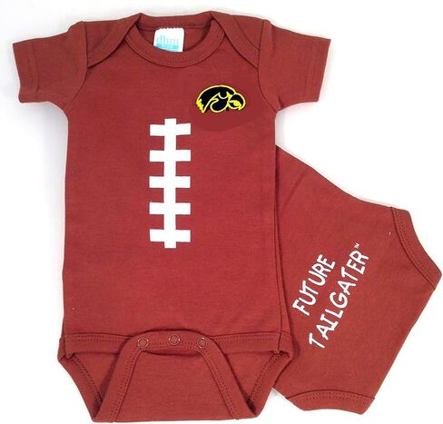 Iowa Hawkeyes Baby Football Onesie in Saudi Arabia