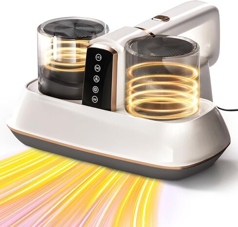 فراغ الفراش الفراغ الفراغ الفراغ ، 1 كيلو بايكال ، مكنسة فراغ سرير محمولة مع مرشح HEPA و 140 ℉ الهواء الساخن و UV-C ، 33K صفع/دقيقة 500W الأريكة قوية لأريكة أريكة سجاد مع الحبل in Saudi Arabia