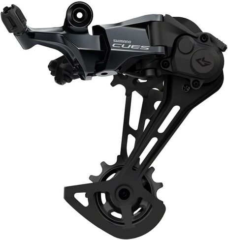 Shimano CUES RD-U8000-GS Rear Derailleur - 11-Speed, Shadow Plus Design, Direct Attach, Medium Cage, Black in Saudi Arabia