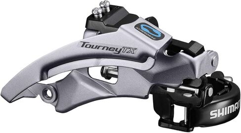 SHIMANO TX800 FRONT DERAIL DUAL PULL TOP SWING SILVER in Saudi Arabia
