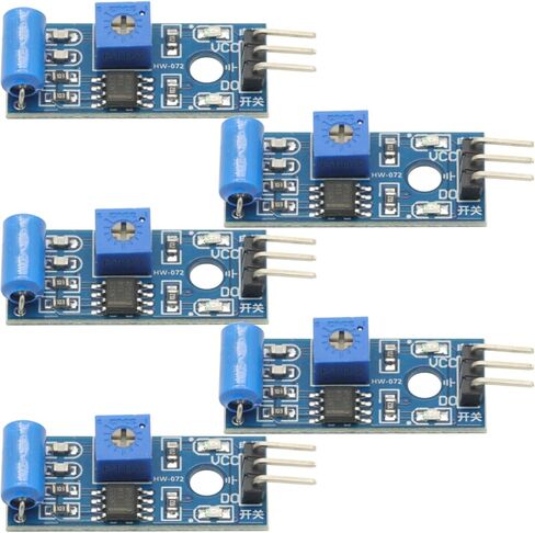 5pcs SW 420 Motion Sensor Module Vibration Sensor Vibration Switch Alarm Sensors for Arduino in Saudi Arabia