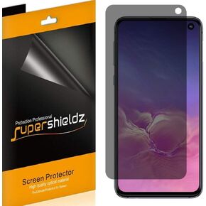 Supershieldz (2 Pack) Privacy Anti Spy Screen Protector Shield Designed for Samsung Galaxy S10e (Not Fit for Galaxy S10)