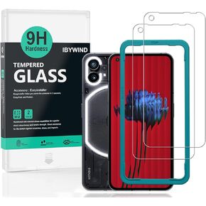 Ibywind Screen Protector For Nothing phone (1) 5G(6.55 Inches),with 2Pcs Tempered Glass[Fingerprint Reader,Easy to install]