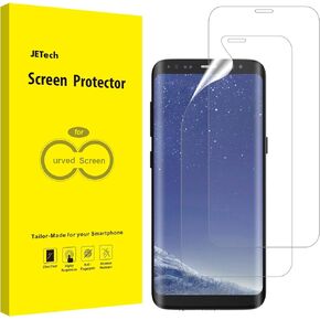 JETech Screen Protector for Samsung Galaxy S8 Plus S8+, TPU Ultra HD Film, Case Friendly, 2-Pack