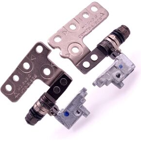 Left and Right LCD Hinge Kit Screen Hinges Replacement for Dell Latitude 5480 5490 E5480 E5490