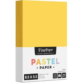 8.5 x 5.5" Half Letter Sheets Pastel Color Paper – Blue – Great for Arts and Crafts and Stationery Printing | Regular 20lb Bond (64gsm) Paper for Copy, Writing, Printing | 250 per Pack – 1 Ream
