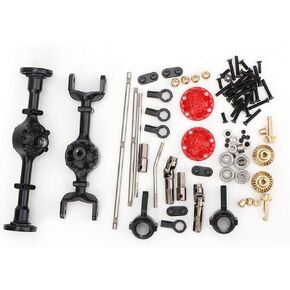 Tbest RC Car Metal Upgrade Part Metal Spare Fitting Part Set Compatible with 1/16 B14 B24 B26 C14 C24 RC Car Modification Wpl C24 Wpl C24 Shocks
