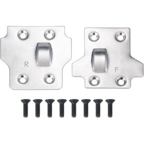 RC Steel Front and Rear Skid Plate for 1/8 Kraton Outcast Senton Talion Typhon BLX Truck Upgrades