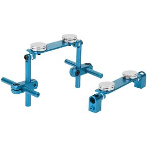 Flat Magnet for RC Car Body Shell Mount Kit for HSP 1/10 RC Racing Car(Blue)