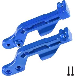 2-Pack Aluminum Rear Body Mount Frame Support Upgrade Parts for ARRMA RC 1/7 Felony Infraction Limitless Car, Replace ARA320516 (Red)