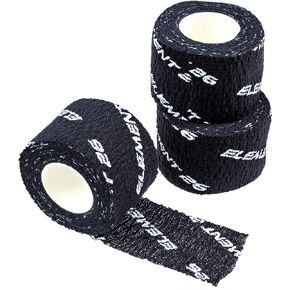 Element 26 Athletic Weight Lifting Tape - Premium Thumb and Finger Tape - Black Hook Grip Tape - Sticky and Stretchy Tape with Sweat Resistant Adhesive - Tape for WODs, Boxing, BJJ