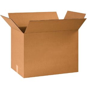Aviditi 241418 Corrugated Cardboard Box 24" L x 14" W x 18" H, Kraft, for Shipping, Packing and Moving (Pack of 10)