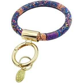 Wristlet Keychain, Bracelet Holder Keychains, Bangle Keyring for Women, Bangle key Ring Women Gift