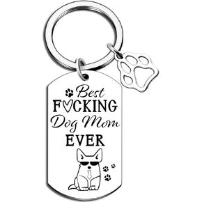 Dog Mom Keychain Gifts Cat Mom Gifts For Women Cat Dog Lover Gifts Funny Woman Friend Birthday Gifts Mother's Day