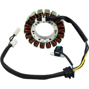 Stator RM23035-R00 32101-38F00 compatible with Arctic Cat 375 400 TBX 400 Suzuki LTA/LTF 400 Eiger 2002 2003 2004 2005 2006 2007 2008
