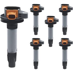 JDMON Ignition Coil Pack Replacement for Ford F150 Explorer Flex Expedition Police Taurus Lincoln MKS MKT Navigator 3.5L Replace UF-646 DG549 BL3Z12029A 6Pcs