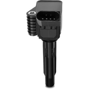 A-Premium Engine Ignition Coil Packs Compatible with Volkswagen Jetta 2013-2019 Audi A3 Sportback e-tron 2016-2018 1.4L Electric/Petrol 4-PC Set