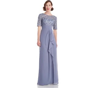 JS Collections Women's Meg Cascade Gown