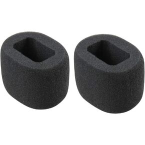 2 Pcs Foam Windscreen Fits Zoom H1n Handy Recorder Digital Recorder by Hermitshell