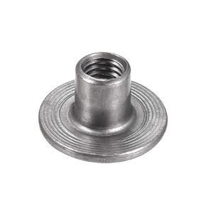 Uxcell M5x15x1.2mm المحملة الجوز الكربون الصلب T-الجوز تصاعد تركيب الأجهزة السحابة من خلال ثقب شفة إدراج أنثى الموضوع 30 قطعة