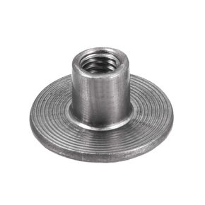 uxcell M5x15x1.2mm Tee Nut Carbon Steel T-Nut Mounting Hardware Fitting Fastener Through Hole Flange Insert Female Thread 30Pcs