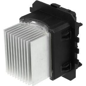 ACROPIX Blower Motor Resistor Replacement Fit for Nissan Sentra - Pack of 1 Black Silver Tone