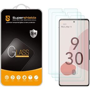 Supershieldz (3 Pack) Designed for Google Pixel 6 Tempered Glass Screen Protector, Anti Scratch, Bubble Free
