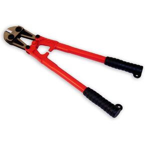 Olympia Tools 14" Heavy Duty Bolt Cutter with Drop Forged Alloy Steel and Ergonomic Grip Rubber Handles for for Cutting Fence, Steel Wire, Chain, Screws, Rivet