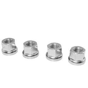 4 Pcs Bicycle Hub Nut-Front Axle-M9