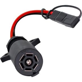 VIAIR 7-Way Power Access, 7-Way Blade to 2-Pin SAE 12V Power Source