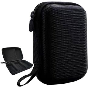 GPS Case Hard Shell Carrying Case Waterproof Shockproof Storage Pouch Organizer Bag for 5-6 Inch GPS Navigator Garmin Nuvi 66LM 65 64 Garmin Zumo XT2 Tomtom 620 610 Cables Accessories 6 Inch (Black)