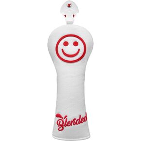 Golf Head Covers Enjoy Smile Putter Cover Golf Driver Cover Fariway Wood Headcover Hybrid Head Covers Mallet Putter Headcover 3 Wood Headcover for Scotty Cameron Taylormade Titleist Odyssey