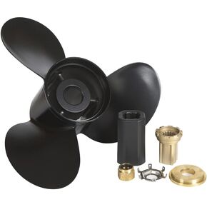 OEM Upgrade 14.5 x 19 Aluminum Boat Propeller for Mercury Outboard Motos 135-300HP, Reference Parts No.48-832830A45,15 Spline Tooth,RH