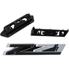 New Grille Z71 2019-2021 Emblem Replacement for Generation Silverado (ChromeBlack)