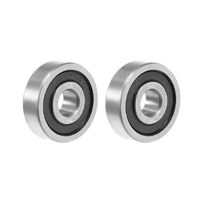 uxcell 16100-2RS Deep Groove Ball Bearing 10x28x8mm Double Sealed Chrome Steel Bearings 2pcs