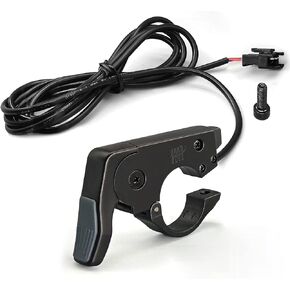 MUSELK Ebike 3Pin Waterproof Connector Thumb Throttle Compatible Left/Right Hand Adaptation 36V/48V 60V/72V Electric Scooter Bicycle Accessories Motor Finger Throttle