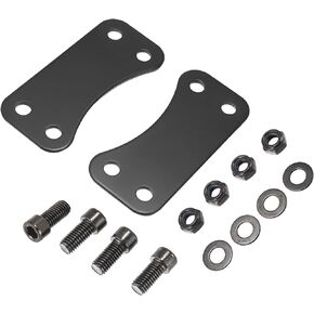 Motoforti Motorcycle 21" Front Wheel Fender Risers Lift Bracket Adapter Set for Harley-Davidson Street Glide Road King 2014-2020