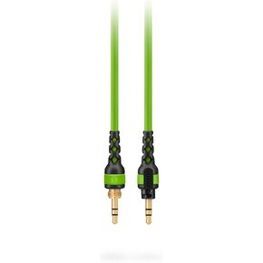 RØDE NTH-Cable for NTH-100 Headphones, 1.2m / 4ft Long, 3.5mm Male to Male Audio Cable with ¼-inch Adaptor Included (Green)