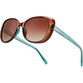 Polarized Sunglasses Womens Trendy Classic Retro Rectangle Sun Glasses for Women Fitness UV400 Protection