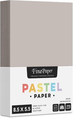 8.5 x 5.5" Half Letter Sheets Pastel Color Paper – Blue – Great for Arts and Crafts and Stationery Printing | Regular 20lb Bond (64gsm) Paper for Copy, Writing, Printing | 250 per Pack – 1 Ream in Saudi Arabia
